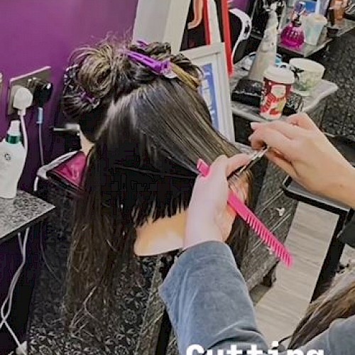 Advanced Cutting Program in action! @amyshairport